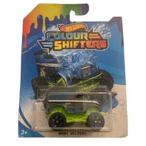 Hot Wheels Colour Shifters Dairy Delivery Die-Cast Car - 3+ Years Toy